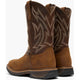 Rocky Men's Ride Lte 11" Waterproof Slip Resist Western Work Boot- Brown- RKW0473 - Overlook Boots