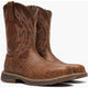 Rocky Men's Ride Lte 11" Carbon Toe Waterproof Western Work Boot- Brown- RKW0475 - Overlook Boots