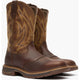 Rocky Men's Ride Lte 11" Waterproof Slip Resist Western Work Boot- Brown- RKW0476 - Overlook Boots