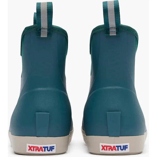 Xtratuf Men's Ankle Waterproof Slip Resistant Deck Boot- Teal- XMAB304 - Overlook Boots