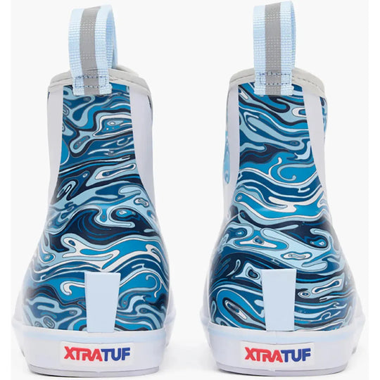 Xtratuf Women's Ankle Waterproof Slip Resist Deck Boot- White- XWAB105F - Overlook Boots
