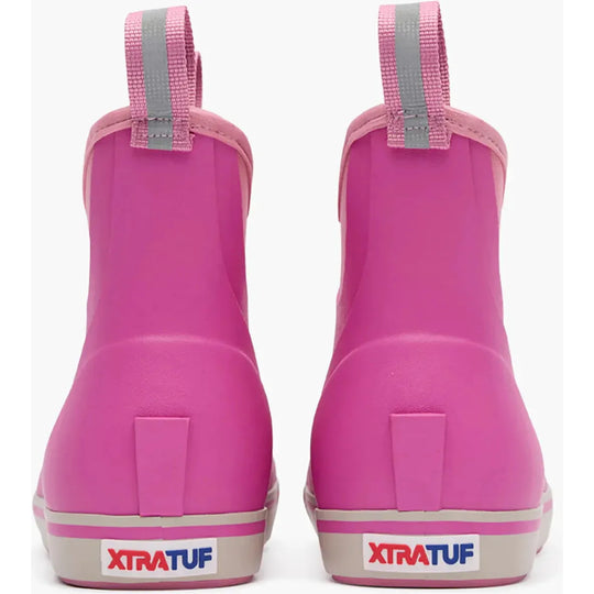 Xtratuf Women's Ankle Waterproof Slip Resistant Deck Boot- Rose- XWAB402 - Overlook Boots