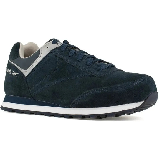 Reebok Men's Leelap Retro Steel Toe Jogger Work Shoe - Blue - RB1975 4.0 / Medium / Navy - Overlook Boots