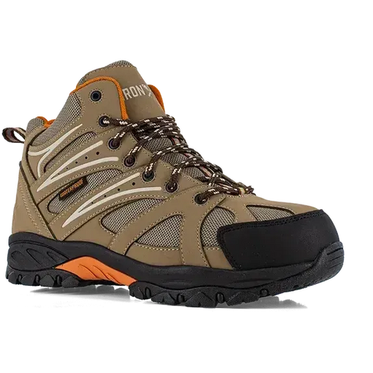 Iron Age Men's Surveyor Comp Toe Trail Hiker Work Boot - Brown - IA5401 7 / Medium / Brown - Overlook Boots