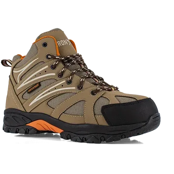 Iron Age Men's Surveyor Comp Toe Trail Hiker Work Boot - Brown - IA5401