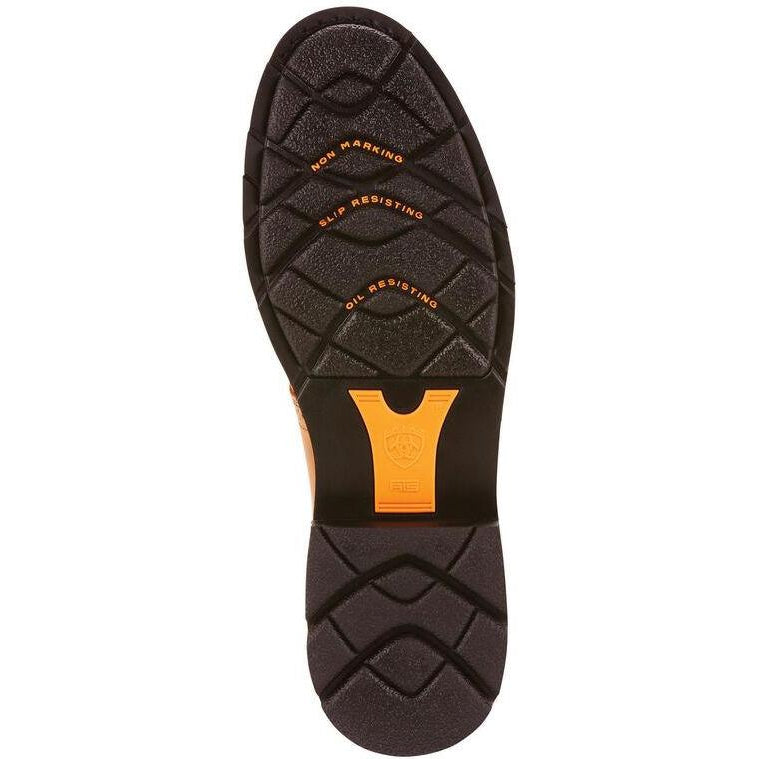 Ariat Men's Sierra Saddle 10" Soft Toe Pull-On Western Work Boot - 10002304 - Overlook Boots