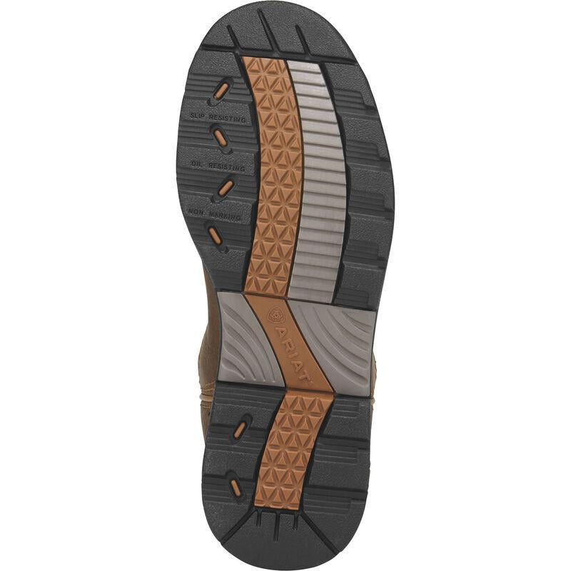 Ariat Women's Tracey 9" Composite Toe Western Work Boot - Dusted Brown - 10008634 - Overlook Boots