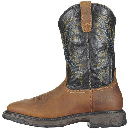 Ariat Men's WorkHog 11" Wide Square Steel Toe Western Work Boot - 10010133 - Overlook Boots