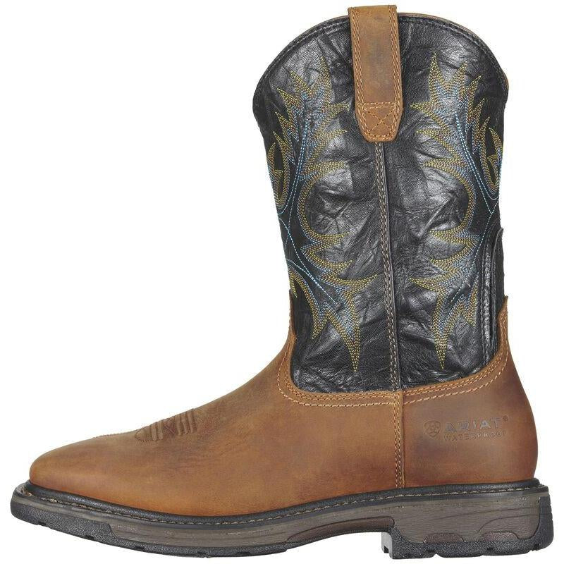 Ariat Men's WorkHog 11" Wide Square Steel Toe Western Work Boot - 10010133 - Overlook Boots
