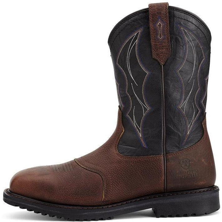 Ariat Men's RigTek 11" Wide Square Composite Toe Waterproof Western Work Boot - 10012932 - Overlook Boots