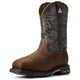 Ariat Men's WorkHog CSA 11" Comp Toe Metguard Work Boot Brown 10017174 7 / Medium / Brown - Overlook Boots