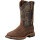 Ariat Men's WorkHog 11" Soft Toe Western Work Boot - Bruin Brown - 10017436 7.0 / Medium / Brown - Overlook Boots