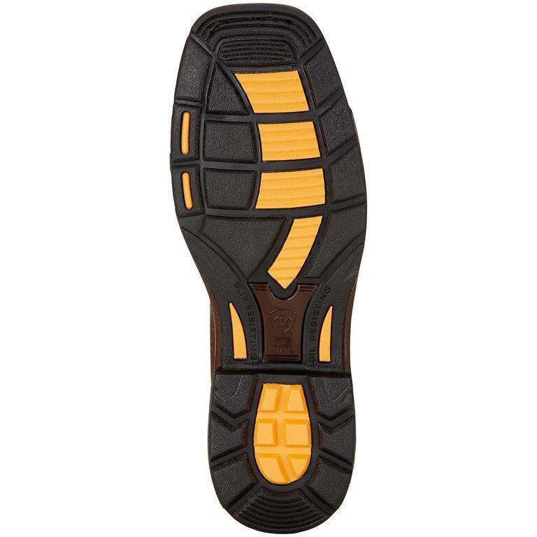 Ariat Men's WorkHog 11" Soft Toe Western Work Boot - Bruin Brown - 10017436 - Overlook Boots