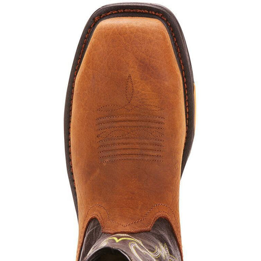 Ariat Men's WorkHog Extreme 11" Carbon Toe Waterproof Western Work Boot - Bark - 10024966 - Overlook Boots