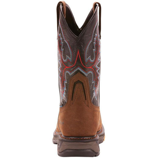 Ariat Men's WorkHog Extreme 11" Carbon Toe Waterproof Western Work Boot - Brown - 10024968 - Overlook Boots