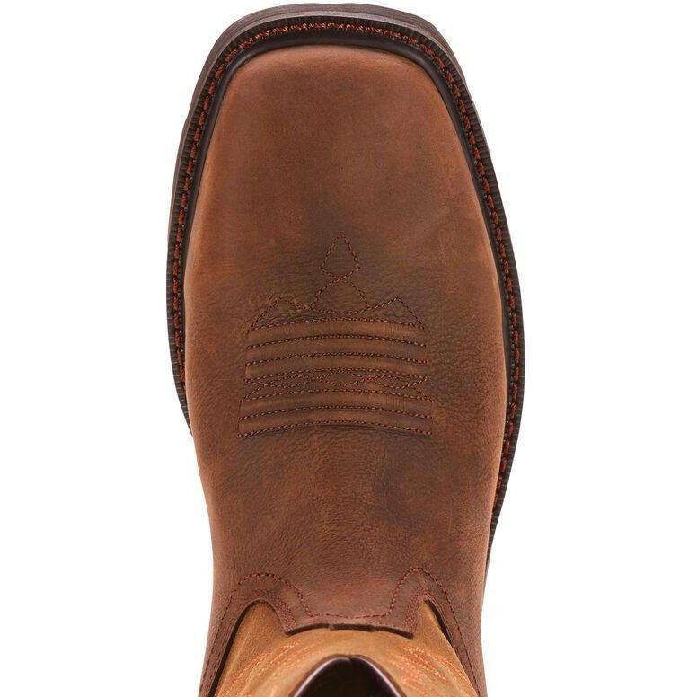 Ariat Men's Groundbreaker 10" Wide Sqr Western Work Boot- 10024984 - Overlook Boots