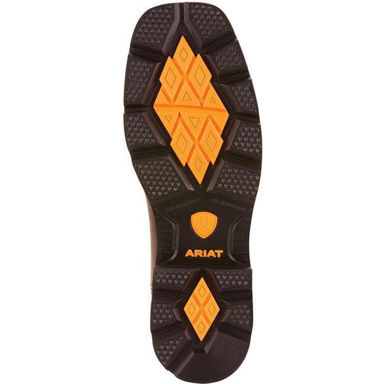 Ariat Men's Groundbreaker 10" Wide Sqr Steel Toe Waterproof Work Boot - 10024992 - Overlook Boots