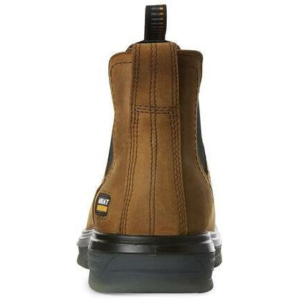Ariat Men's Turbo Chelsea 6" Carbon Toe Waterproof Work Boot - Bark - 10027331 - Overlook Boots