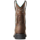 Ariat Women's Krista 9" Steel Toe Waterproof Western Work Boot - Dark Brown - 10029516 - Overlook Boots