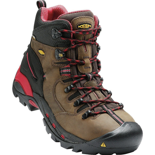 Keen Utility Pittsburgh Steel Toe Hiker Work Boot - Bison - 1007024 - Overlook Boots
