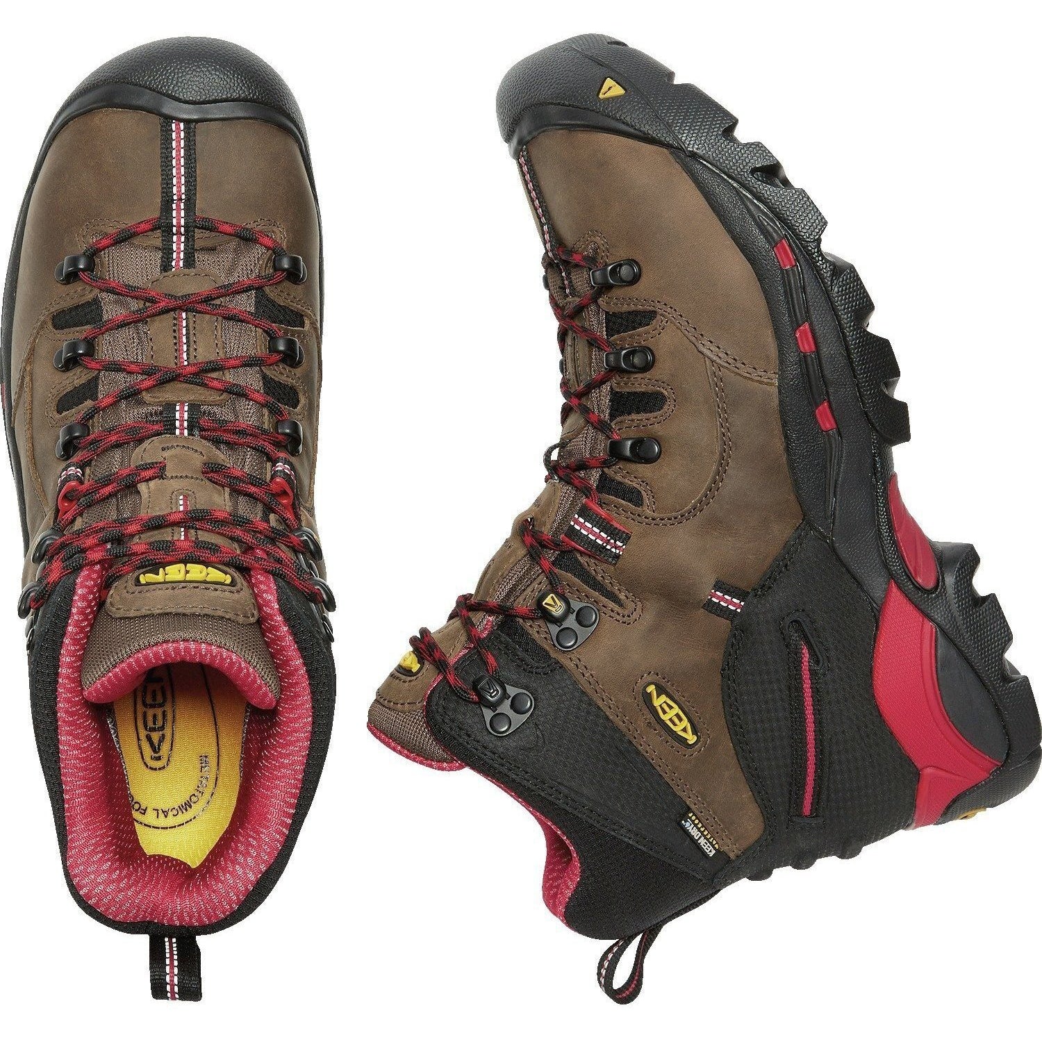 Keen Utility Pittsburgh Steel Toe Hiker Work Boot - Bison - 1007024 - Overlook Boots