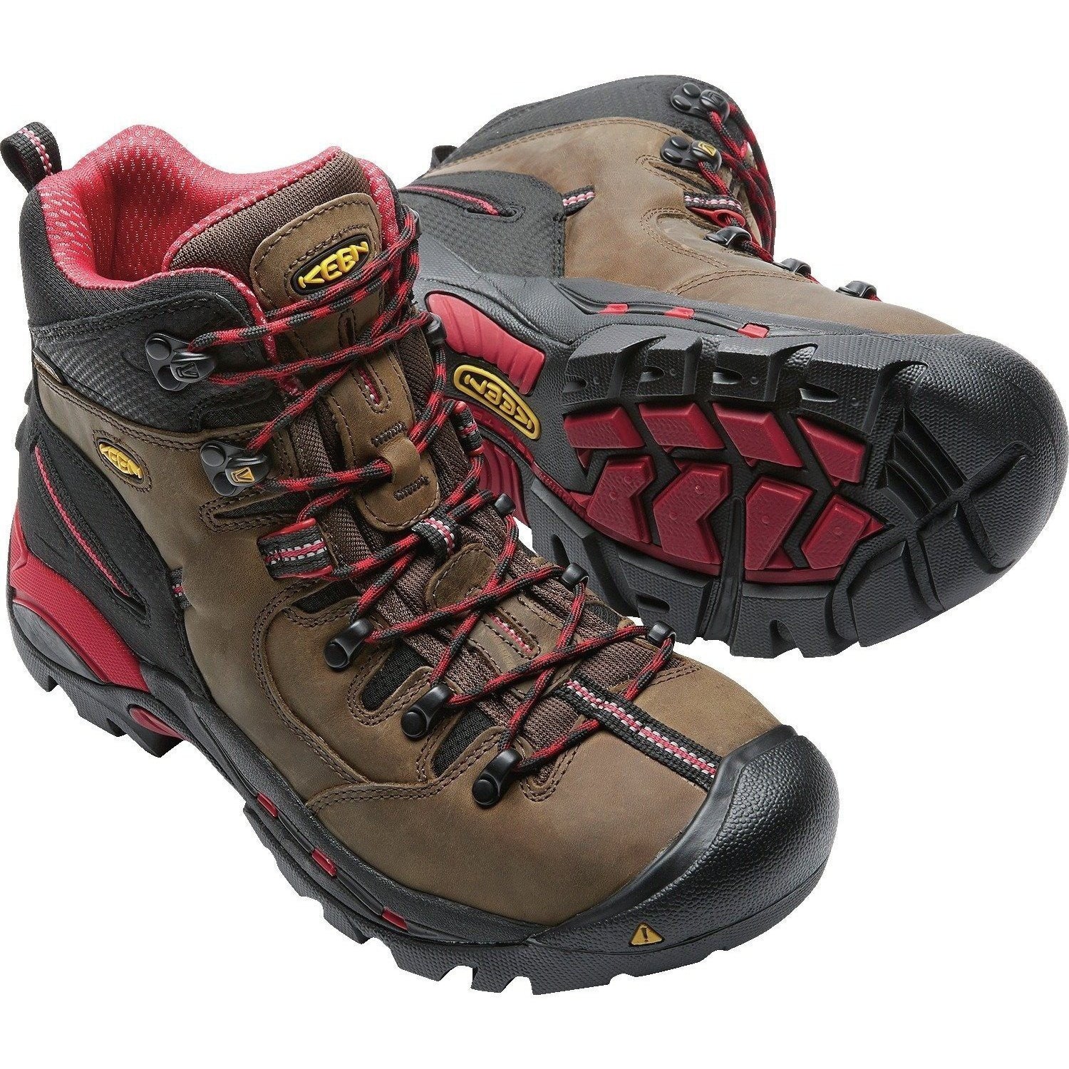 Keen Utility Pittsburgh Steel Toe Hiker Work Boot - Bison - 1007024 - Overlook Boots