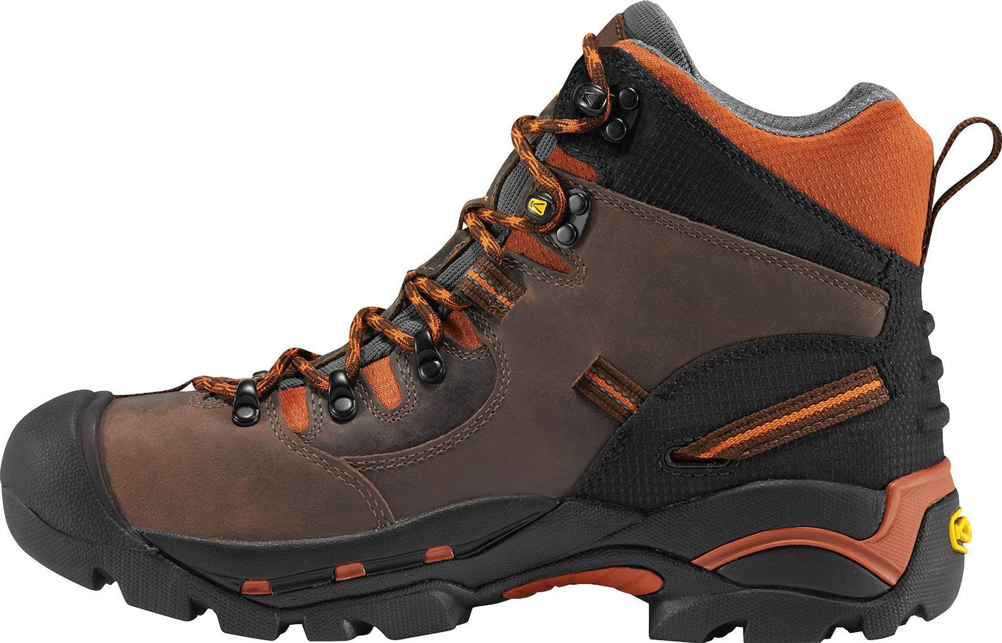 KEEN Utility Men's Pittsburgh 6" Soft Toe Waterproof Work Boot- Brown- 1009709 - Overlook Boots