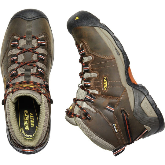 Keen Utility Men's Detroit Extreme Waterproof Soft Toe Work Boot - Brown - 1020039 - Overlook Boots