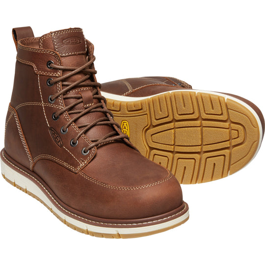 KEEN Utility Men's San Jose 6" Aluminum Toe Waterproof Work Boot - 1020055 - Overlook Boots