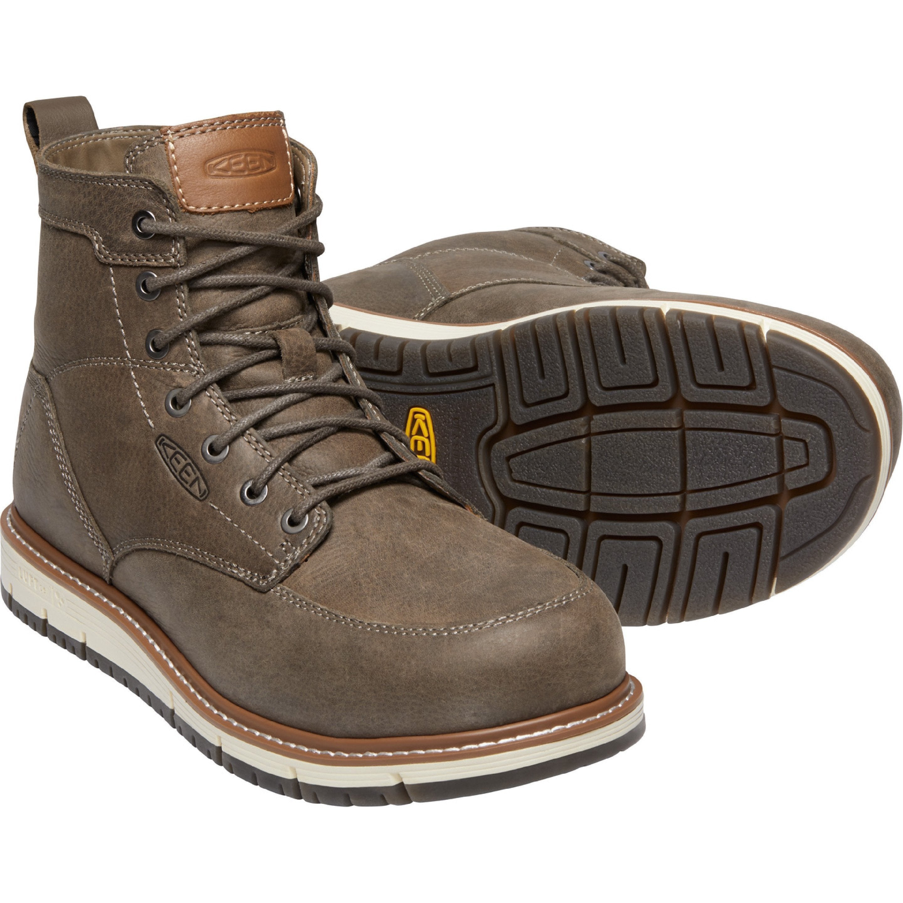 Keen Utility Men's San Jose 6" Aluminum Toe Work Boot Brown 1020057 - Overlook Boots