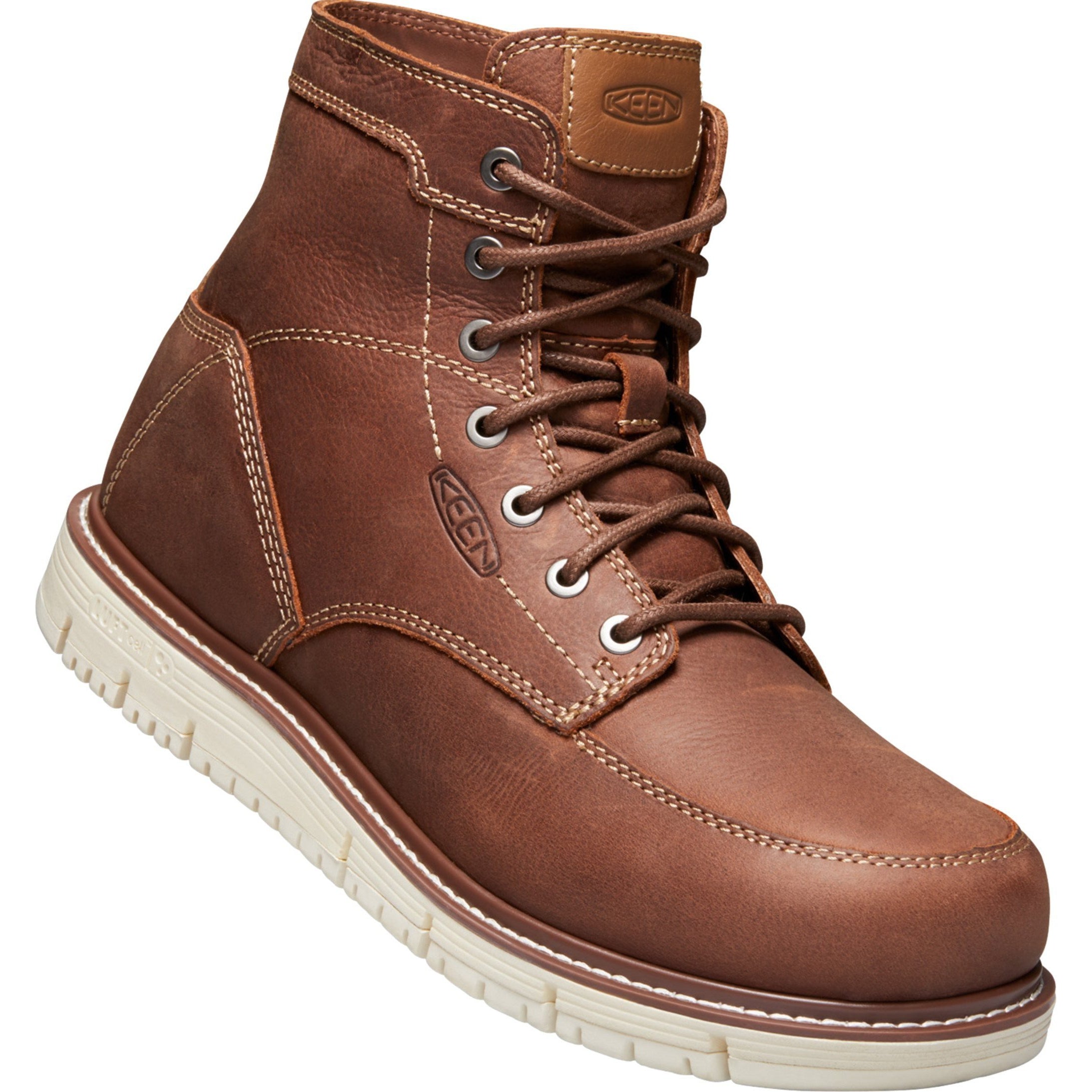 Keen Utility Men's San Jose 6" Soft Toe Work Boot Gingerbread- 1020146 - Overlook Boots
