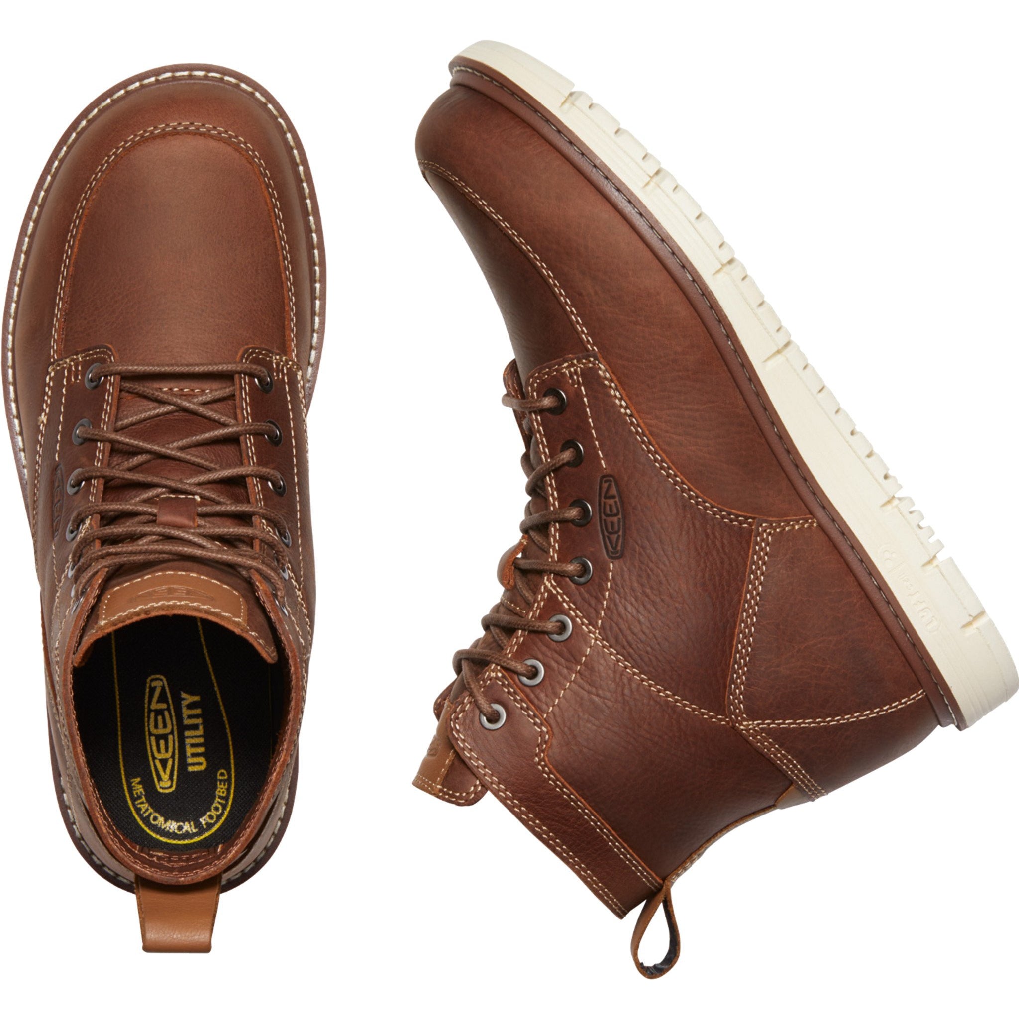 Keen Utility Men's San Jose 6" Soft Toe Work Boot Gingerbread- 1020146 - Overlook Boots