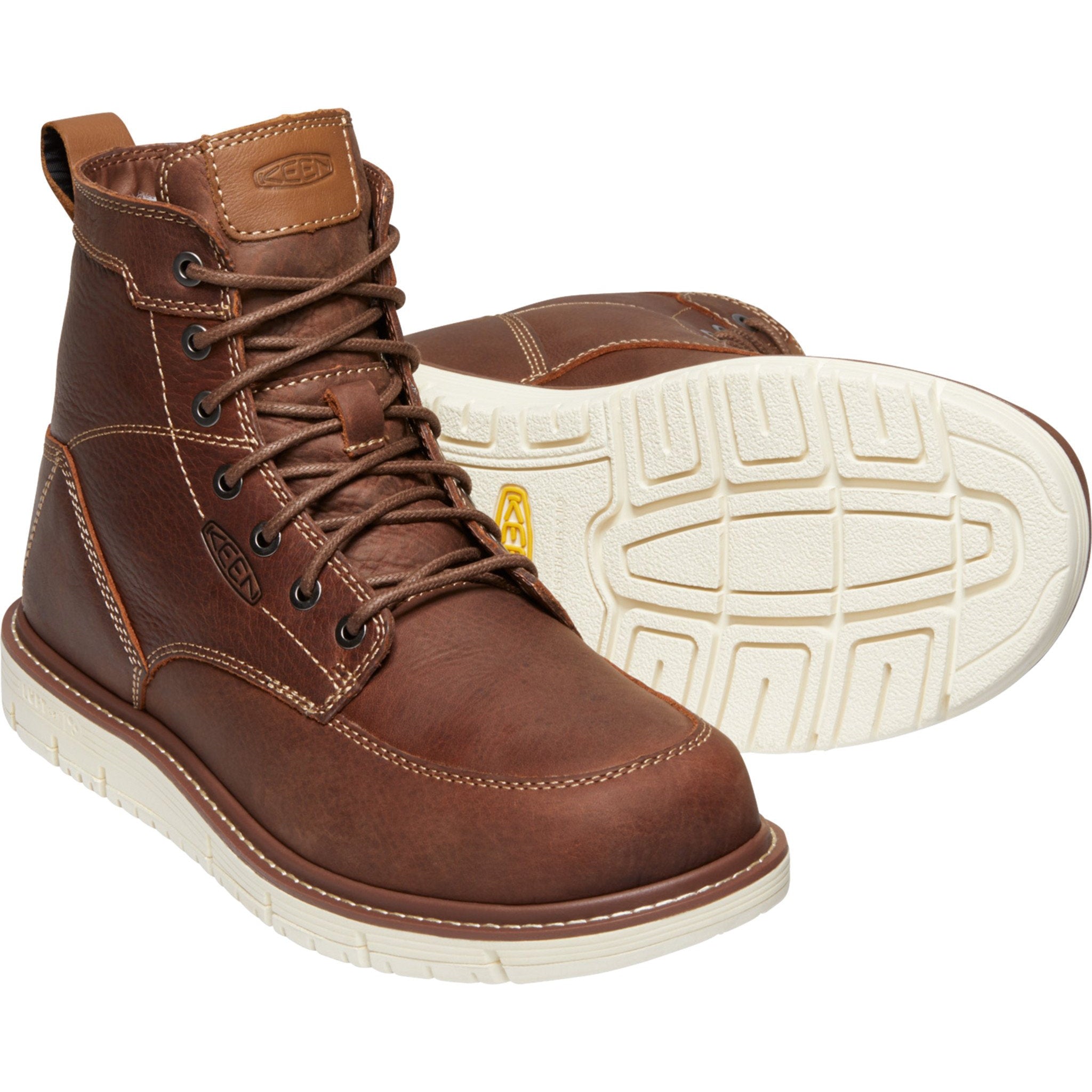 Keen Utility Men's San Jose 6" Soft Toe Work Boot Gingerbread- 1020146 - Overlook Boots