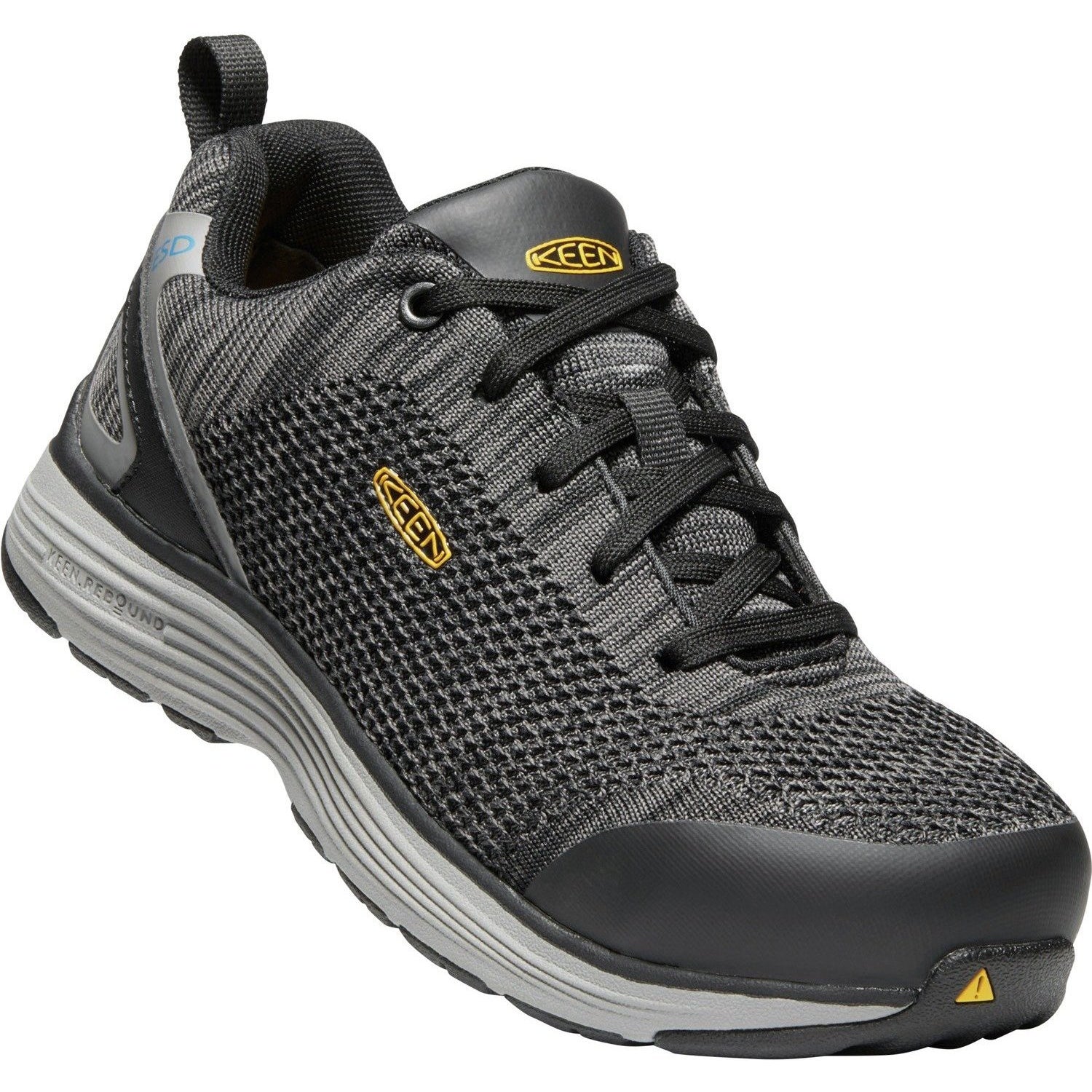 Keen Utility Women's Sparta Electrostatic Dissipative Aluminum Toe Work Shoe Grey 1021350 - Overlook Boots