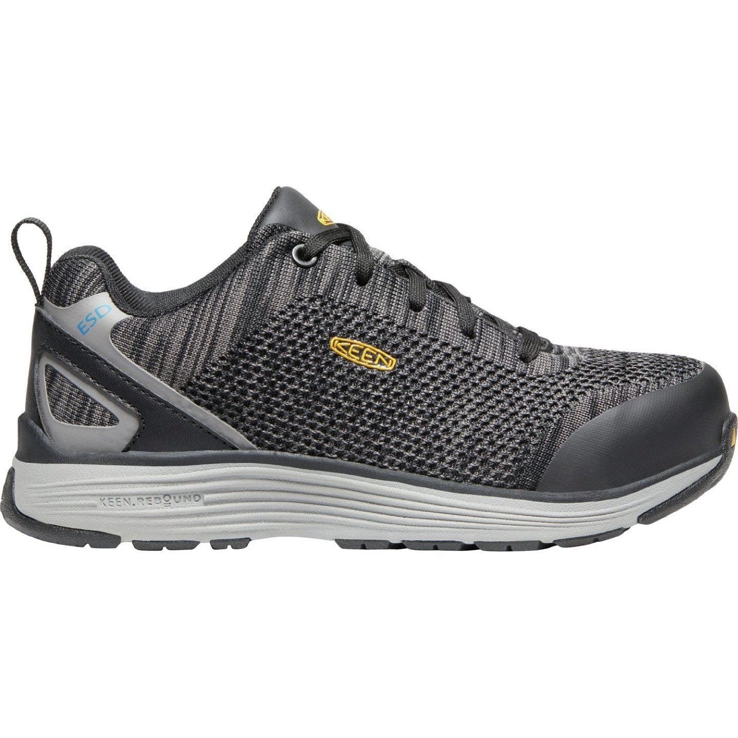 Keen Utility Women's Sparta Electrostatic Dissipative Aluminum Toe Work Shoe Grey 1021350 - Overlook Boots