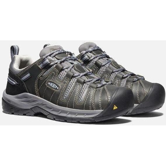 Keen Utility Women's Flint II Soft Toe Work Shoe - Grey - 1023253 5 / Medium / Grey - Overlook Boots