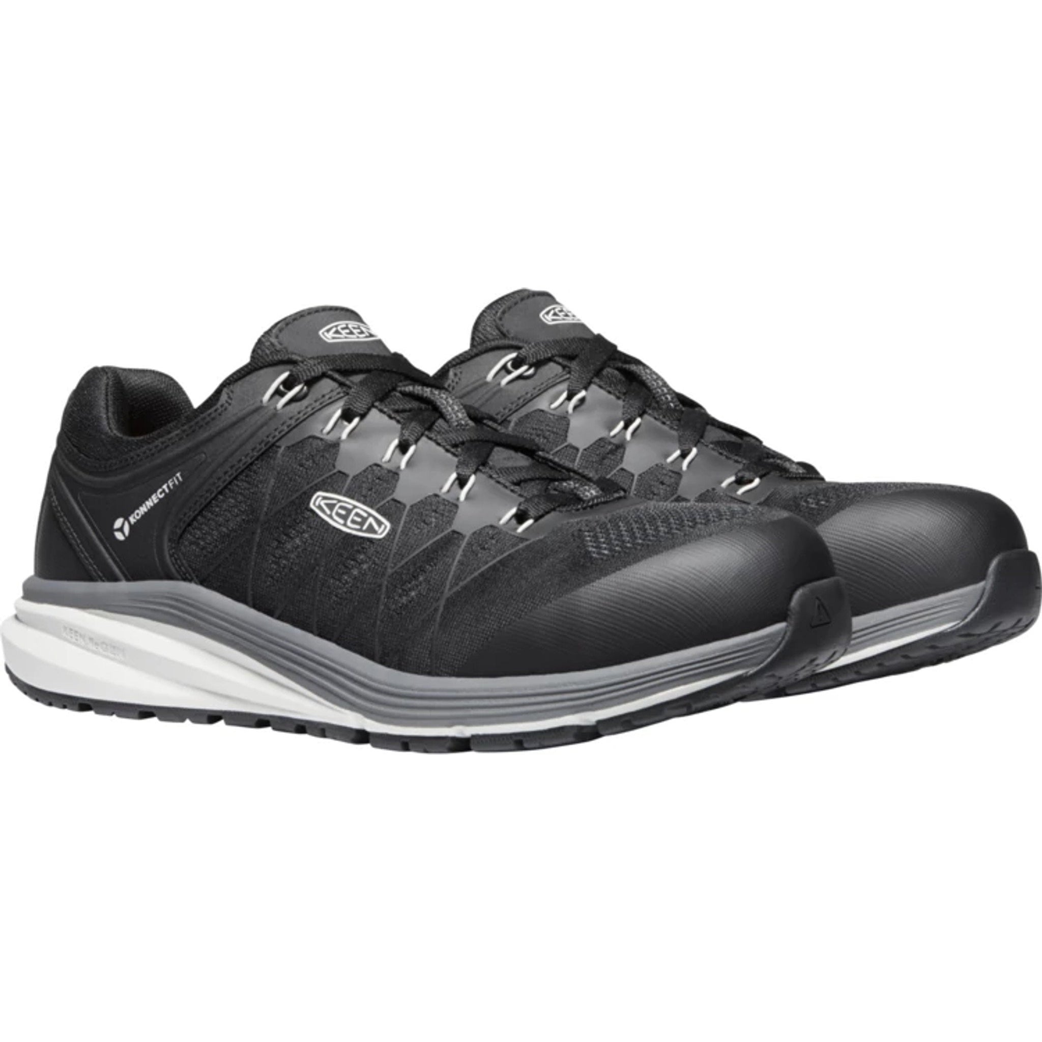 Keen Utility Men's Vista Energy Carbon-Fiber Toe Work Shoe - 1024584 7 / Medium / Black - Overlook Boots