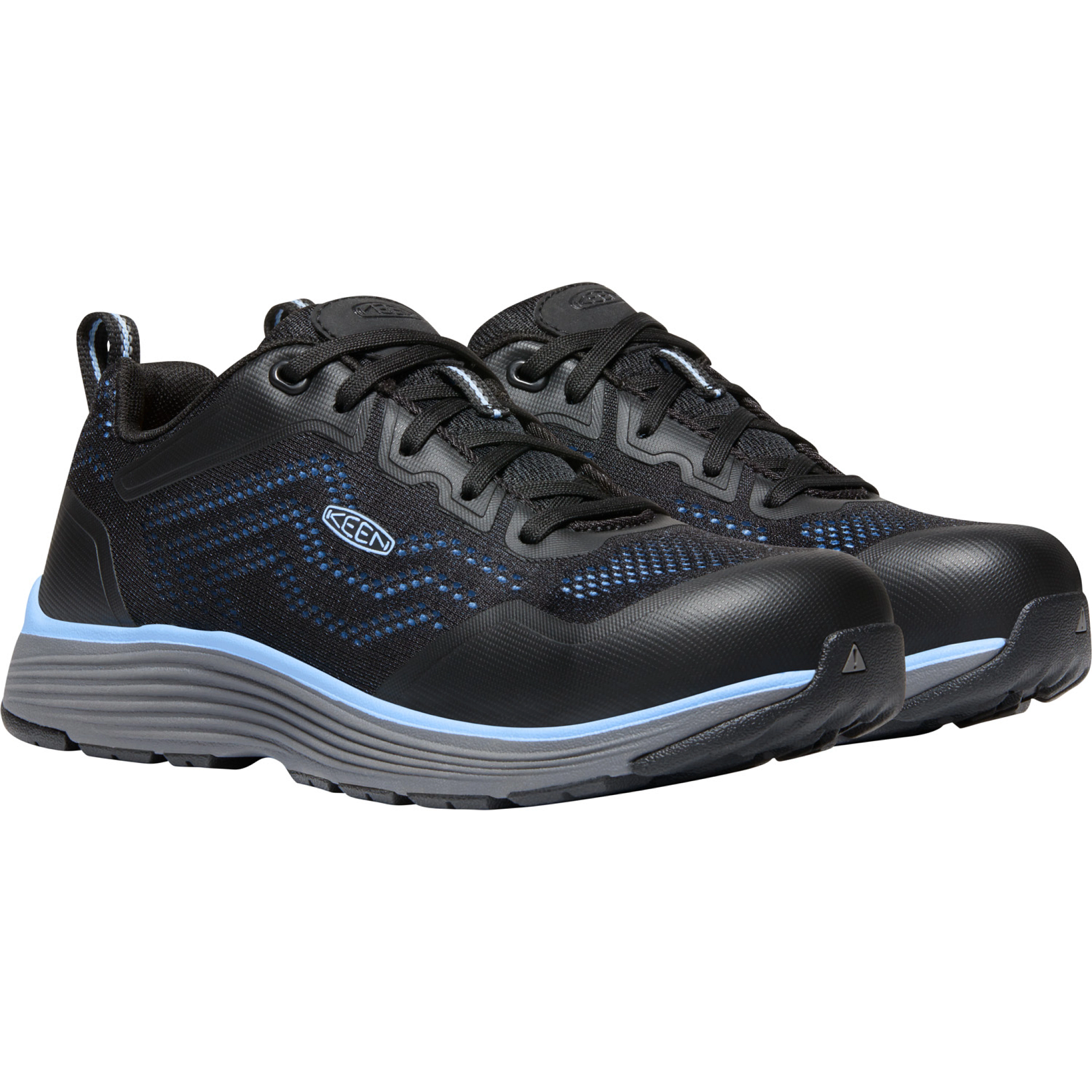 KEEN Utility Women's SPARTA II Aluminum Toe Work Shoe- Black - 1025571 5 / Medium / Black - Overlook Boots