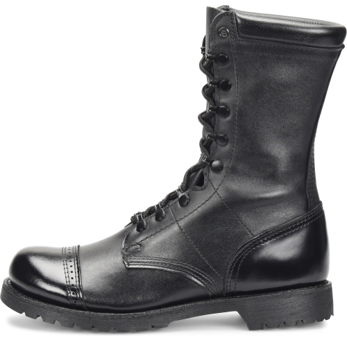 Corcoran Men's 10" Soft Toe Made in USA Leather Field Military Boot- Black- 1525 - Overlook Boots