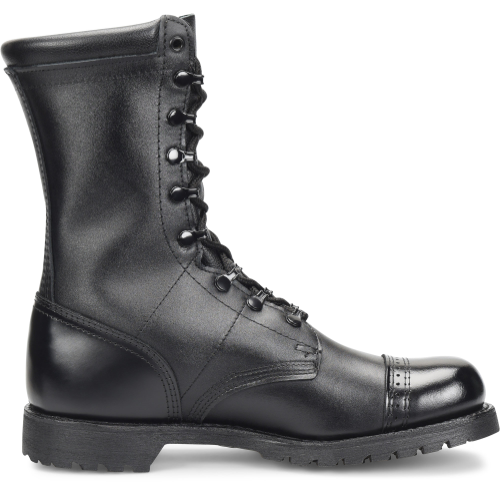 Corcoran Men's 10" Soft Toe Made in USA Leather Field Military Boot- Black- 1525 - Overlook Boots