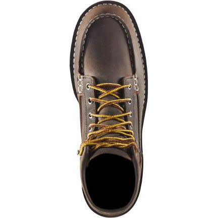 Danner Women's Bull Run 6" Moc Toe Wedge Work Boot - Brown - 15575 - Overlook Boots