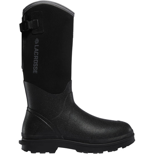 Lacrosse Men's Alpha Range 14" Composite Toe Waterproof Rubber Work Boot - Black - 248311 7.0 / Black - Overlook Boots