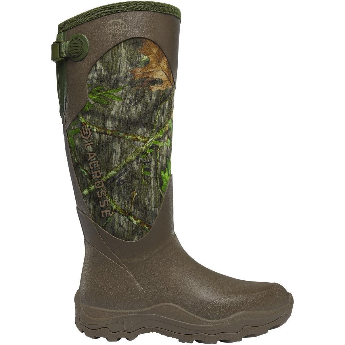 Lacrosse Women's Alpha Agility 15" Waterproof Snake Hunt Boot - Mossy Oak - 302423 5.0 / Medium / Mossy Oak - Overlook Boots