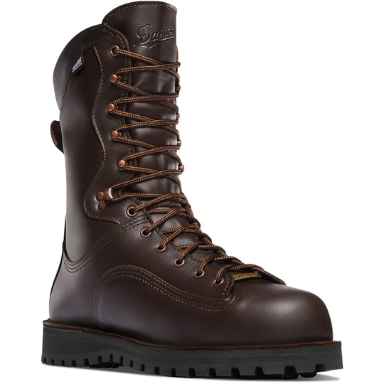 Danner Men's Trophy 10" USA Made Waterproof Ins Hunt Boot - Brown - 40000 7.0 / Medium / Brown - Overlook Boots