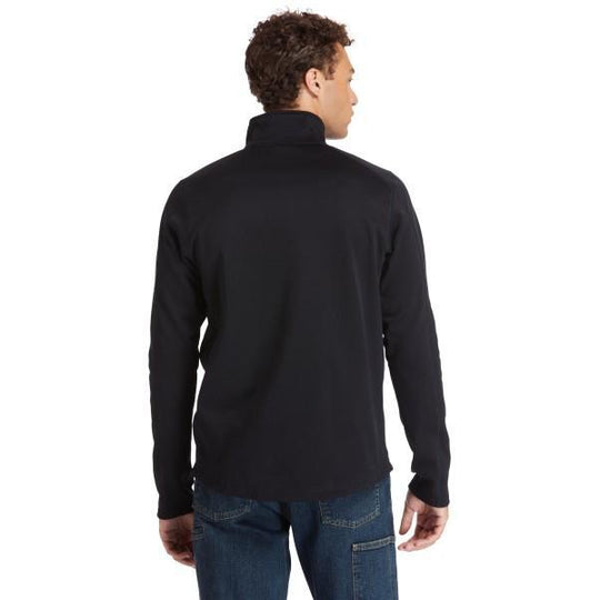 Timberland Pro Men's Understory 1/4-Zip Fleece Work Shirt - Black - TB0A112J015 - Overlook Boots