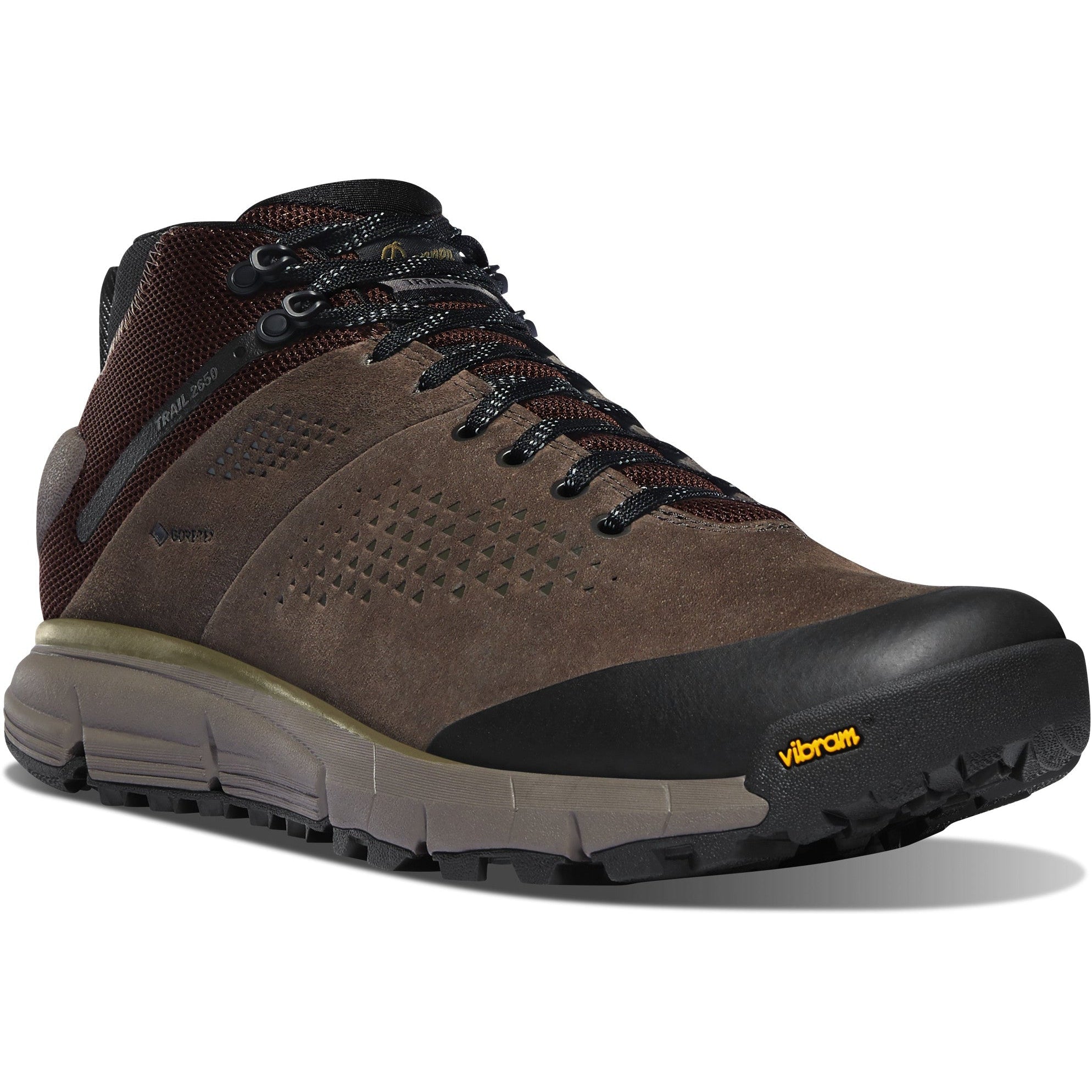 Danner Men's Trail 2650 GTX Mid 4" WP Hiking Shoe - Brown - 61243 7 / Medium / Brown - Overlook Boots