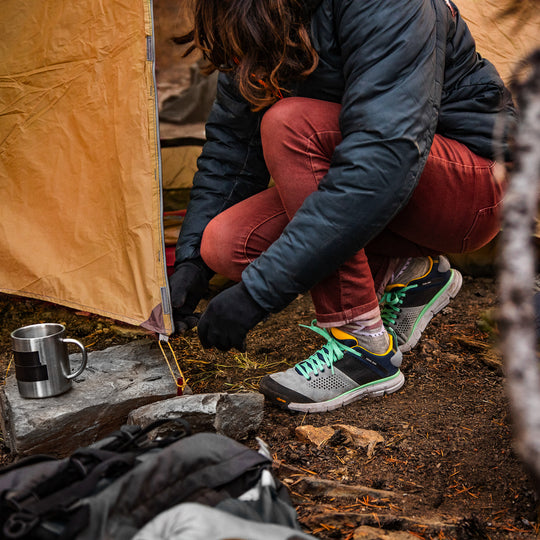 Danner Women's Trail 2650 3" Hiker Shoe - Gray/Blue - 61283 - Overlook Boots