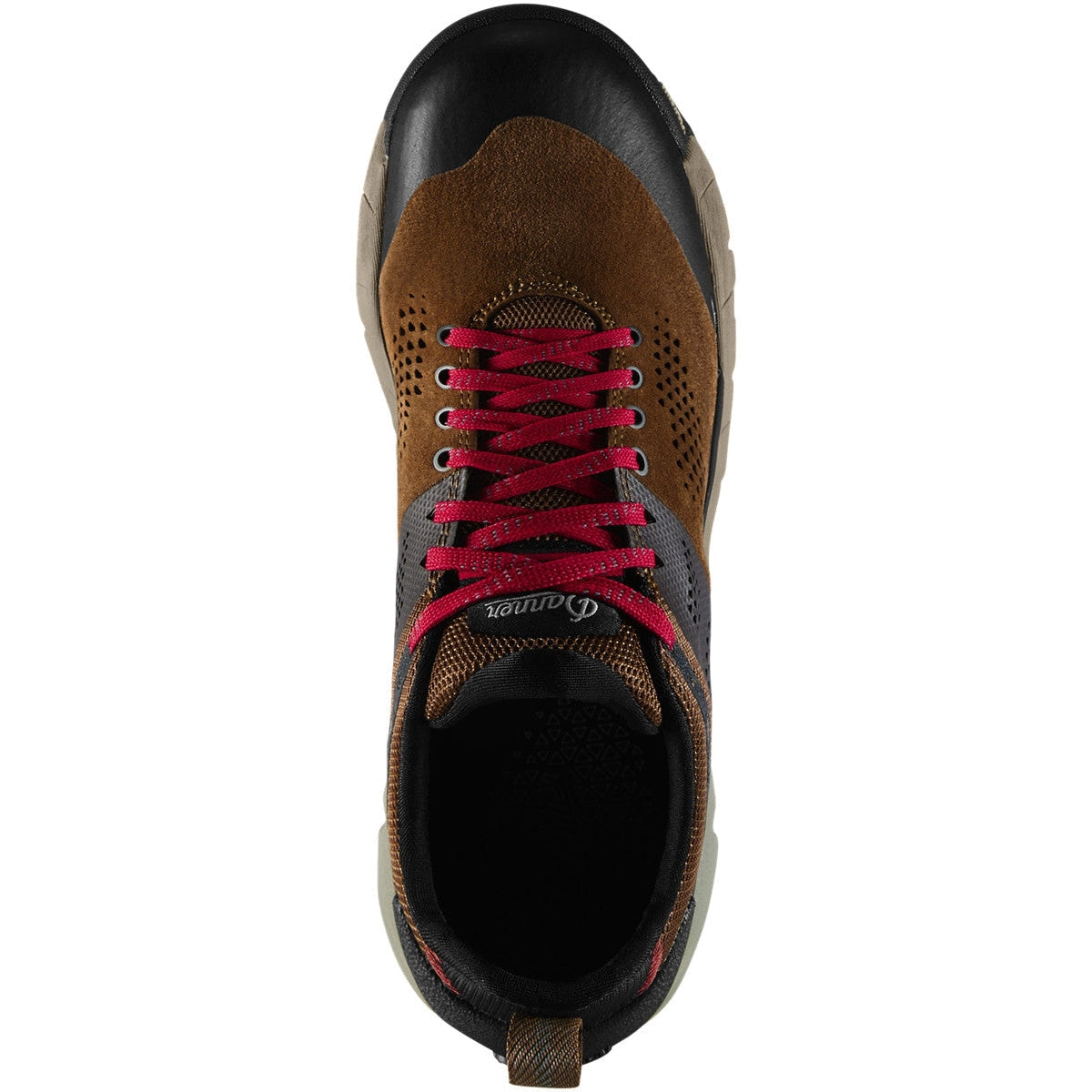 Danner Women's Trail 2650 GORE-TEX® 3" Hiker Shoe - Brown/Red - 61300 - Overlook Boots