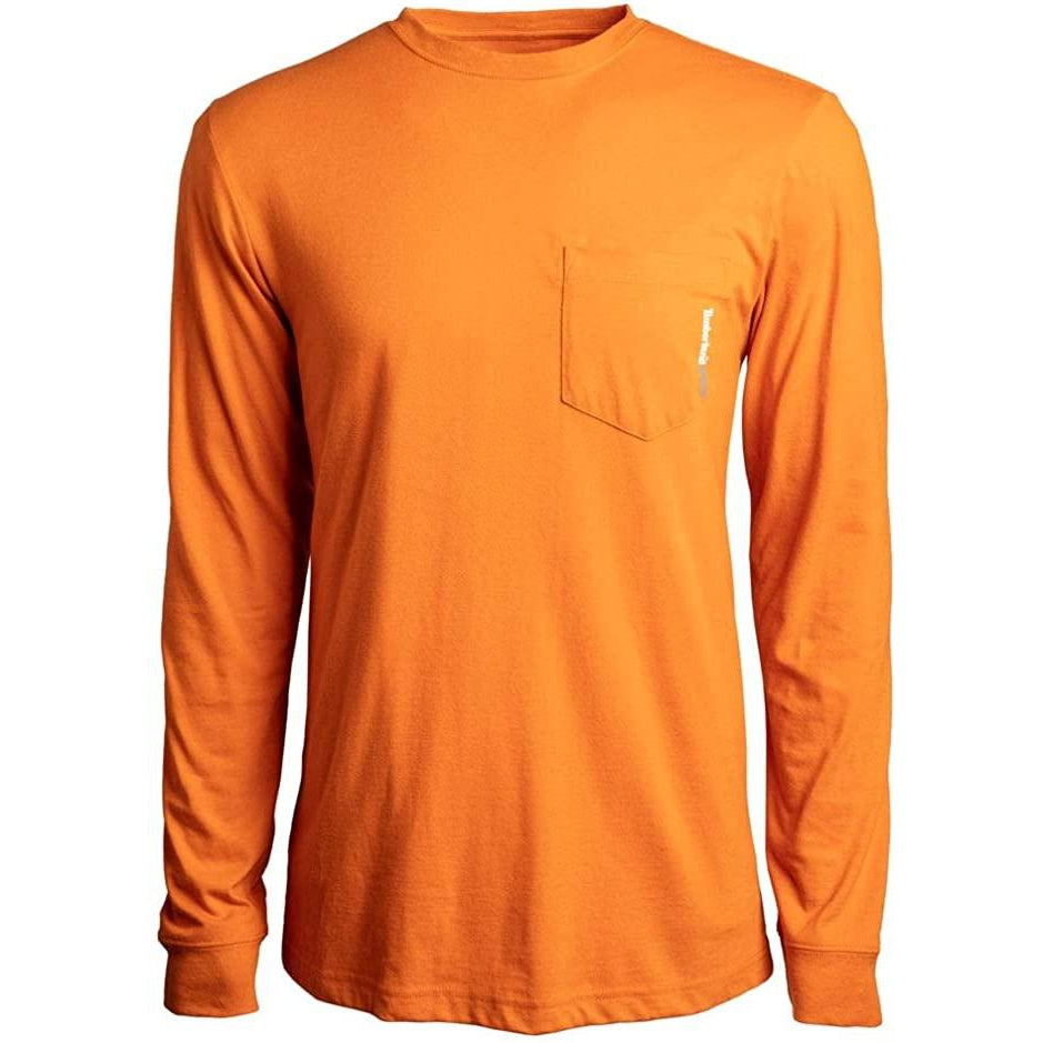 Timberland Pro Men's Base Plate Long Sleeve - Burnt Orange - TB0A1HVN850 2x Extra Large / Orange - Overlook Boots