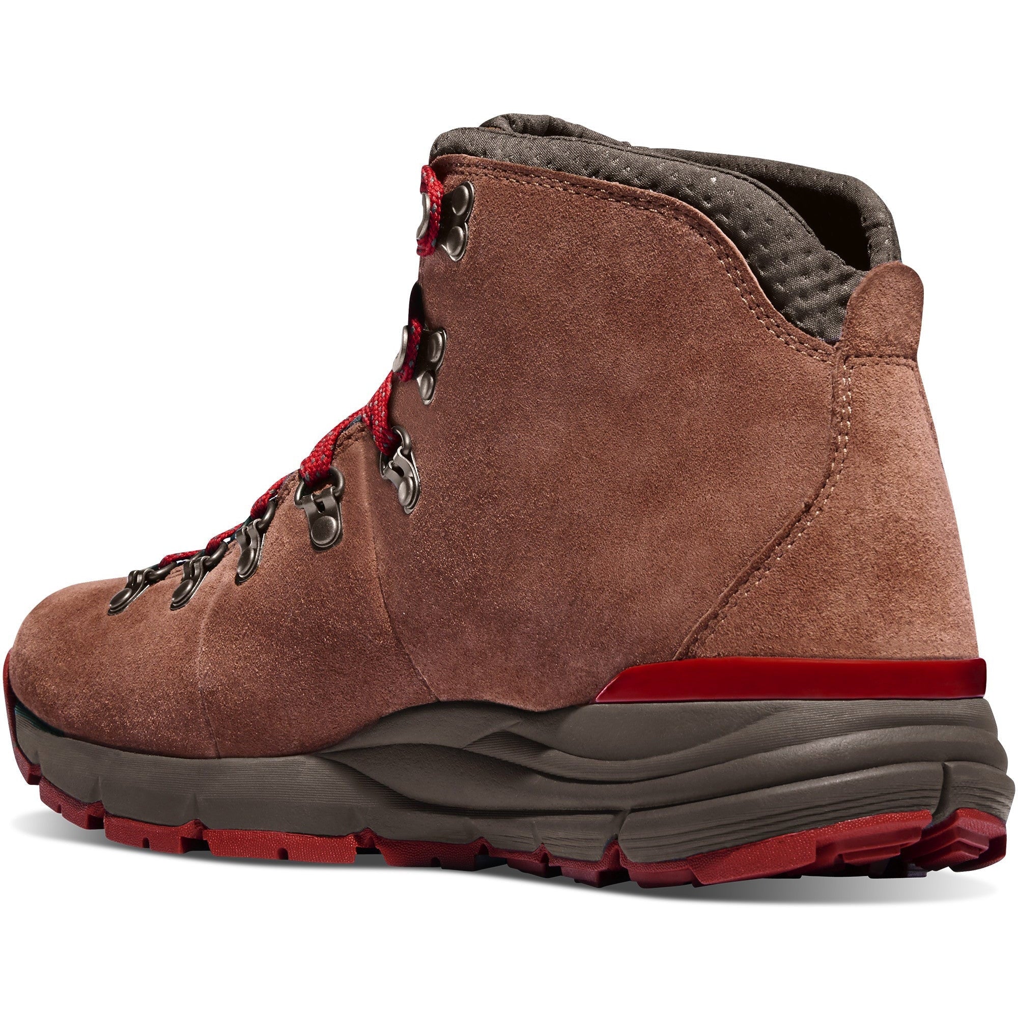 Danner Women's Mountain 600 4.5" Waterproof Hiking Boot - Brown/Red - 62245 - Overlook Boots